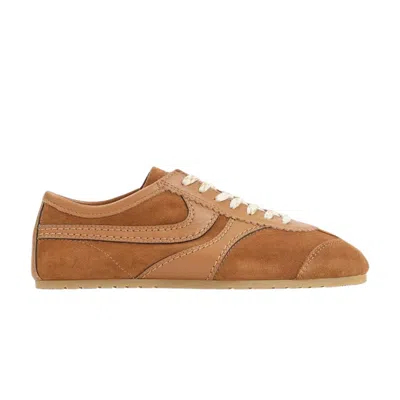 Pre-owned Dries Van Noten Wmns Suede Capsule Sneaker 'tan' | Women's Size 40 In Brown