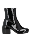 Dries Van Noten Woman Ankle Boots Black Size 8 Leather