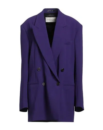 Dries Van Noten Woman Blazer Purple Size S Polyester