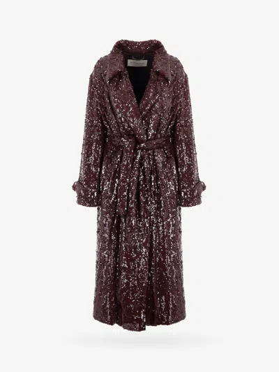 Dries Van Noten Woman Coat Woman Red Coats