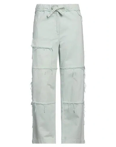 Dries Van Noten Woman Jeans Light Green Size M Cotton