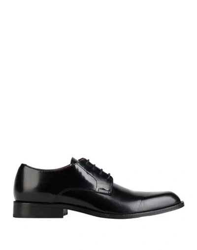Dries Van Noten Woman Lace-up Shoes Black Size 8 Leather