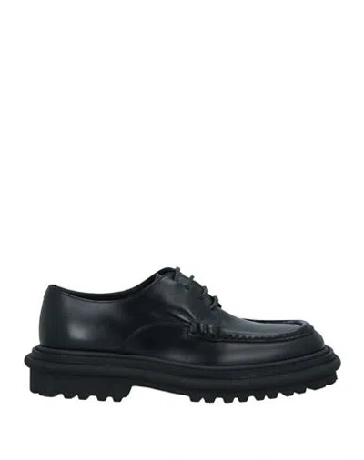 Dries Van Noten Woman Lace-up Shoes Black Size 8 Leather