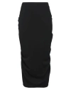 Dries Van Noten Skirt With Drape In Black