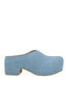 Dries Van Noten Round-toe Platform Sandals In Blue