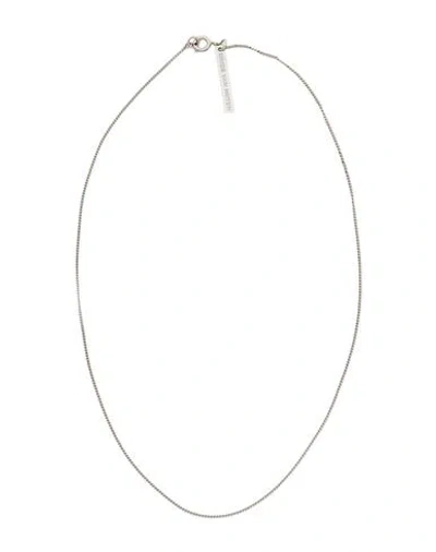 Dries Van Noten Woman Necklace Silver Size - Brass