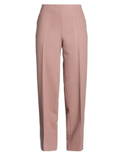 Dries Van Noten Woman Pants Antique Rose Size 4 Wool, Polyamide In Pink