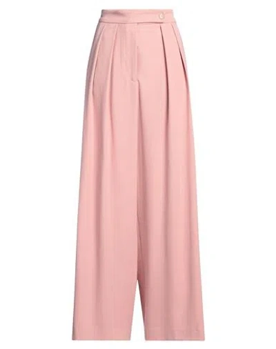 Dries Van Noten Woman Pants Antique Rose Size 6 Wool In Pink
