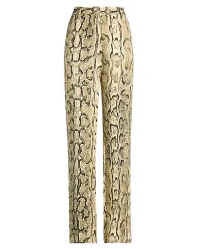 Dries Van Noten Woman Pants Beige Size 10 Viscose, Cotton In Neutral