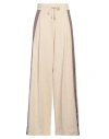 Dries Van Noten Hadium Cotton Jersey Sweatpants In Beige