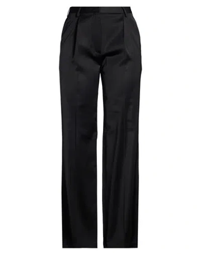 Dries Van Noten Woman Pants Black Size 6 Viscose, Wool, Polyurethane