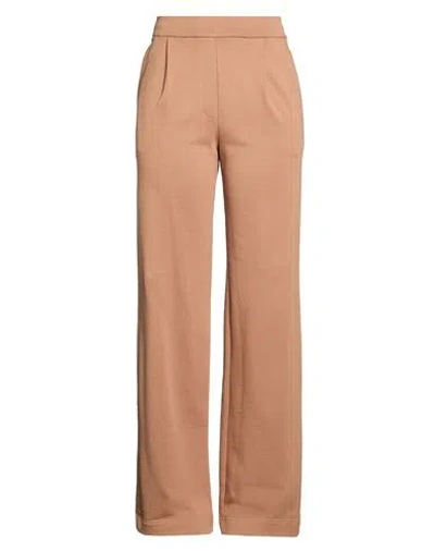 Dries Van Noten Woman Pants Camel Size M Cotton In Nude