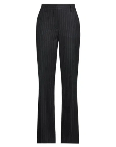 Dries Van Noten Woman Pants Charcoal Size 6 Wool In Grey