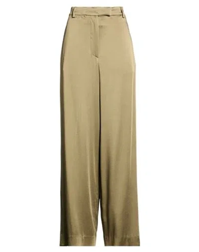 Dries Van Noten Woman Pants Khaki Size 8 Acetate, Viscose In Multi