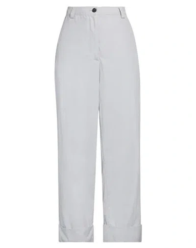 Dries Van Noten Woman Pants Light Grey Size 6 Cotton