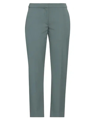 Dries Van Noten Woman Pants Pastel Blue Size 8 Polyester, Wool