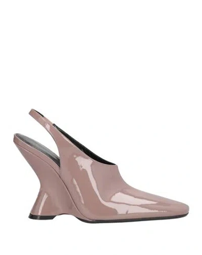 Dries Van Noten Woman Pumps Light Brown Size 8 Leather In Neutral