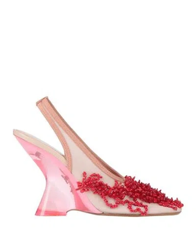 Dries Van Noten Woman Pumps Light Pink Size 8 Textile Fibers