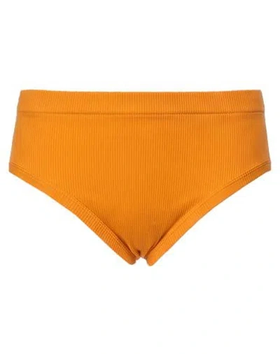 Dries Van Noten Woman Shorts & Bermuda Shorts Orange Size Xs Viscose, Polyester