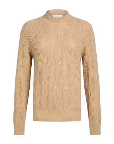 Dries Van Noten Woman Sweater Beige Size L Wool In Sand