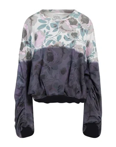 Dries Van Noten Woman Sweatshirt Purple Size M Cotton