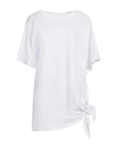 Dries Van Noten Woman T-shirt White Size M Cotton