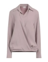 Dries Van Noten Woman Top Antique Rose Size 4 Acetate, Viscose In Pink