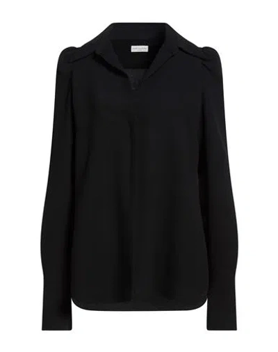 Dries Van Noten Woman Top Black Size 6 Polyester
