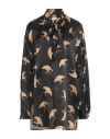 Dries Van Noten Long-sleeved Shirt In Black