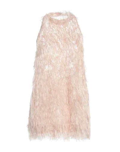 Dries Van Noten Woman Top Blush Size 8 Polyamide, Polyester, Silk In Pink