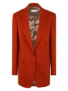 Dries Van Noten 00510 Blanchets 9201 W.w.jacket In Red