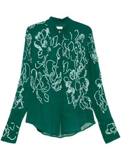 DRIES VAN NOTEN DRIES VAN NOTEN WOMEN 01620-CELINA BIS EMB 1487 W.W.SHIRT