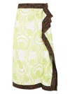 Dries Van Noten 01830 Sun Bis 8273 Skirt Clothing In Green