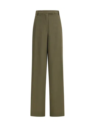 Dries Van Noten Women 02130-penn 2070 W.w.pants In Green
