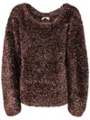Dries Van Noten Women's Tess 9725 W.k.sweater In Brown
