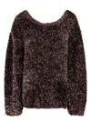 Dries Van Noten 03290 Tess 9725 W.k.sweater In Brown
