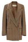 Dries Van Noten Oversized Blazer In Multicolor