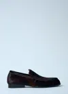 Dries Van Noten Women Calf Hair Loafers In Brown