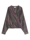 Dries Van Noten Women Camiel Printed Silk Blouse In Multi