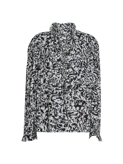 Dries Van Noten All Over Print Shirt In Multi