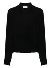 Dries Van Noten Cedal 9067 W. W.shirt In Black