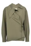 Dries Van Noten Cedo Shirt And Blouse Green
