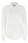 Dries Van Noten 'cenny' Shirt With Long Sleeves And Pointed Collar In White