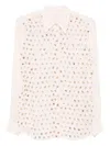 Dries Van Noten Women Chowy Embroidered Shirt In Multi