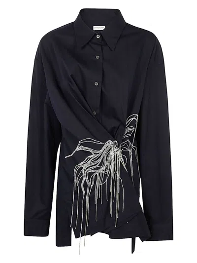 DRIES VAN NOTEN WOMEN'S CLICKS EMB 9295 W.W.SHIRT