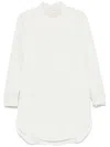 Dries Van Noten Corso Asymmetrical Cotton Shirt In Multicolor