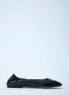 Dries Van Noten Women Croc-embossed Ballerina Flats