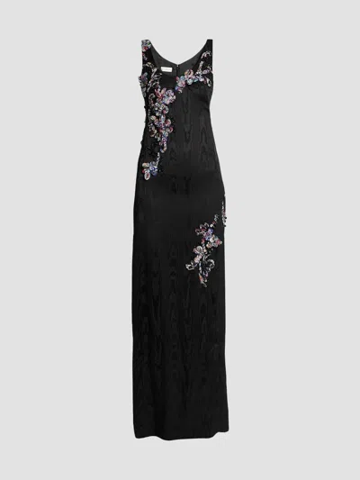 Dries Van Noten Women's Debant Embellished Maxi Dress In Black