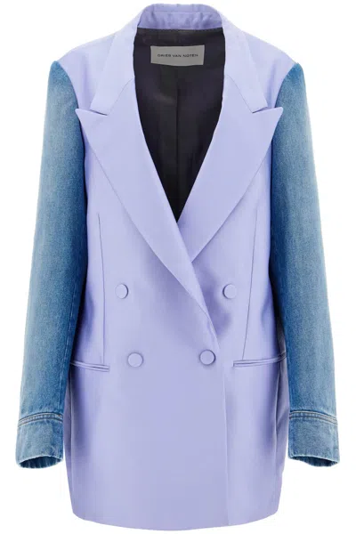 DRIES VAN NOTEN WOMEN'S DOUBLE-BREASTED BLINK BIS BL