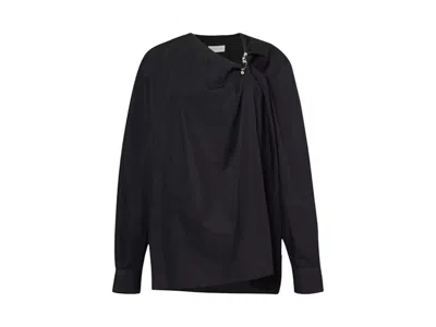 Pre-owned Dries Van Noten Women's  Cijou Shirt In Black